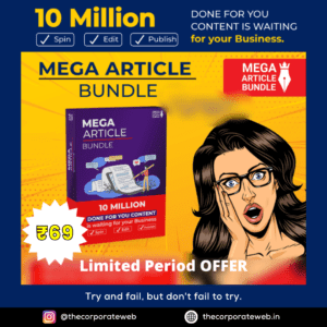 10 Million+ Mega article bundle