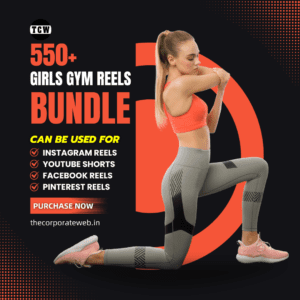 550+ Girls GYM Reels Bundle