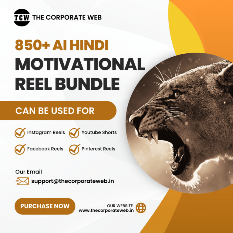 850+ AI Hindi Motivational Reels Bundle